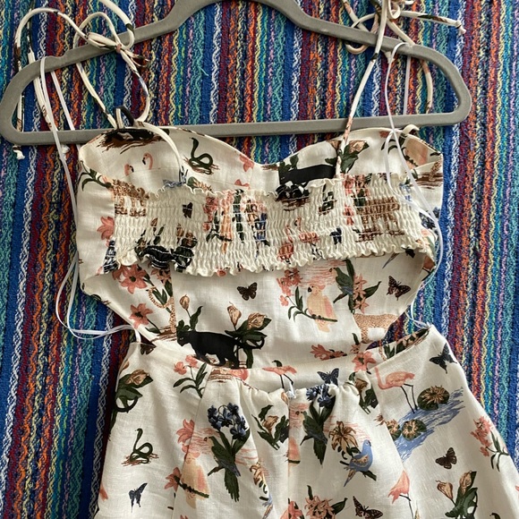 100% Linen Reformation Dress - Picture 5 of 6